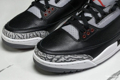 Hyperoad Cement” Jordan 2024 OG “Black Air 3 0815